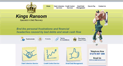 Desktop Screenshot of kingsransom.biz